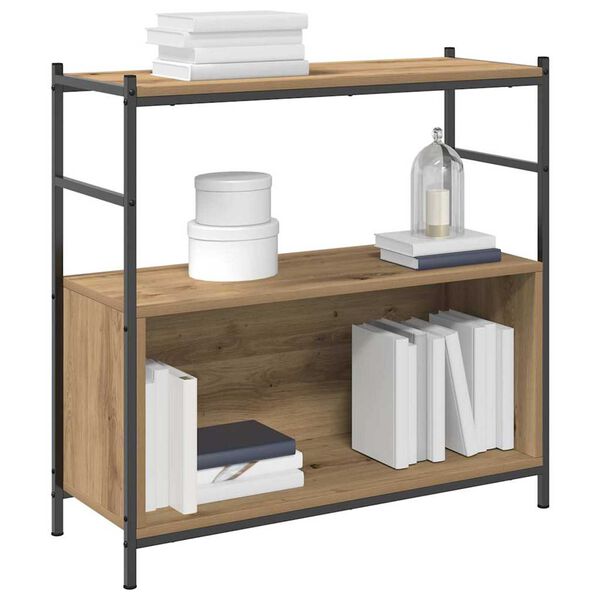 vidaXL &Eacute;tag&egrave;re ch&ecirc;ne artisanal 80 x 30 x 78.5 cm Bois d'ing&eacute;nierie