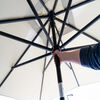 Madison Parasol de jardin Elba 300 cm taupe
