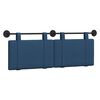 vidaXL T&ecirc;te de lit suspendue Bleu Tissu
