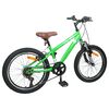 vidaXL Kids Mountain Bike 20 Pouces 6-Speed pour 5-8 ans Vert