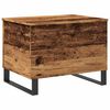 vidaXL Table basse vieux bois 60x44,5x45 cm bois d'ing&eacute;nierie