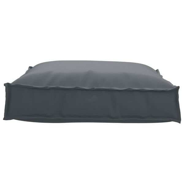 vidaXL Coussin Anthracite 70 x 70 x 12 cm Tissu Oxford