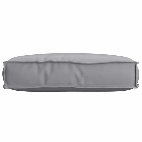 vidaXL Coussin Gris 60 x 40 x 8 cm Tissu Oxford