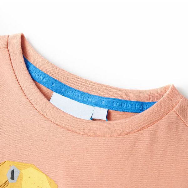 T-shirt pour enfants orange clair 104
