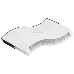 vidaXL Matelas &agrave; ressorts bonnell moyen 100x200 cm