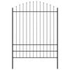 vidaXL Clôture de jardin 3 pcs Gris 170 x 225 cm