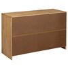 vidaXL Buffet SAUDA chêne 114x43x75,5 cm bois massif de pin