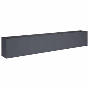 vidaXL Cache-pot de jardin Anthracite 360 x 40 x 60 cm