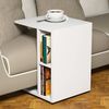 Homemania Table basse Ceylin 45x35x57,5 cm blanc