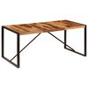 vidaXL Table de salle à manger 180x90x75 cm Bois de Sesham solide