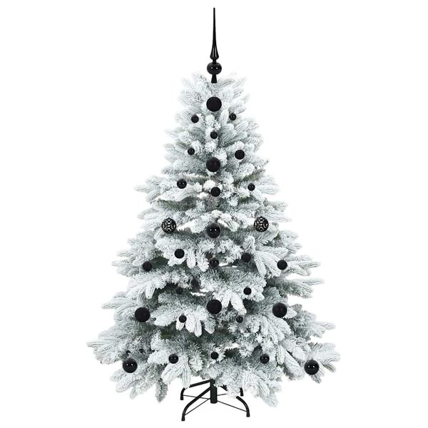 vidaXL Sapin de Noël artificiel avec 150 LED Vert 120 cm PE et PVC