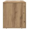 vidaXL Meuble TV Ch&ecirc;ne artisanal 80 x 35 x 40 cm Bois d'ing&eacute;nierie