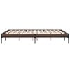 vidaXL Cadre de lit sans matelas ch&ecirc;ne marron 160x200 cm
