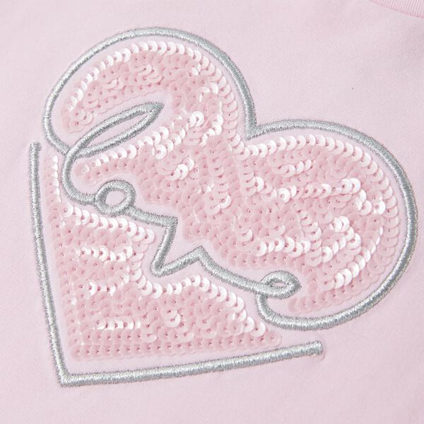 T-shirt pour enfants rose clair 104