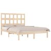 vidaXL Cadre de lit sans matelas 120x190 cm bois de pin massif