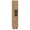 vidaXL Armoire de Salle de Bain avec &Eacute;tag&egrave;re Ouverte EDE