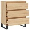 vidaXL Buffet Ch&ecirc;ne sonoma 60x35x70 cm Bois d'ing&eacute;nierie
