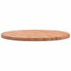 vidaXL Dessus de table &Oslash;90x4 cm rond bois massif de h&ecirc;tre