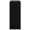 vidaXL Buffet noir 60x30x75 cm bois d'ing&eacute;nierie