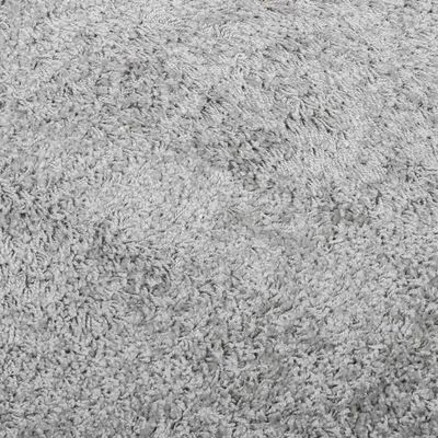 vidaXL Tapis shaggy à poils longs moderne gris 80x200 cm