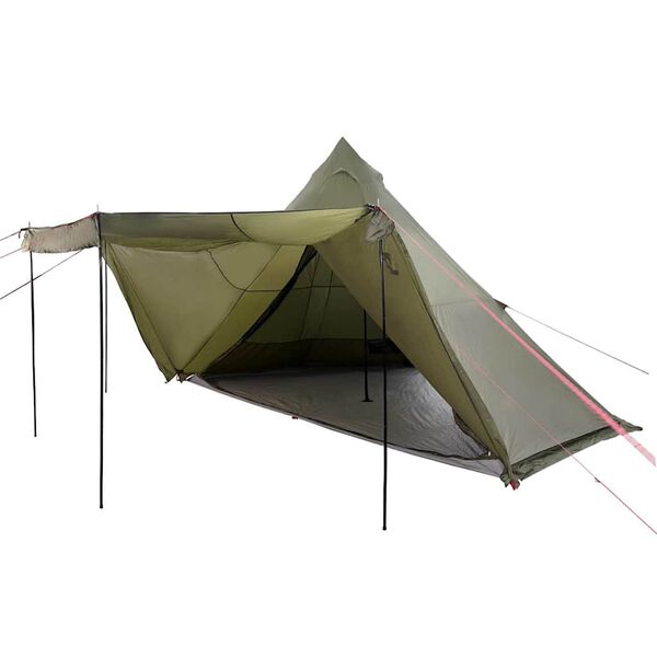 vidaXL Tente familiale tipi 8 personnes vert olive imperm&eacute;able