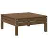 vidaXL Salon de jardin 3 pcs Bois de pin massif Marron miel