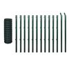 vidaXL Cl&ocirc;ture Euro Acier 25 x 0,8 m Vert