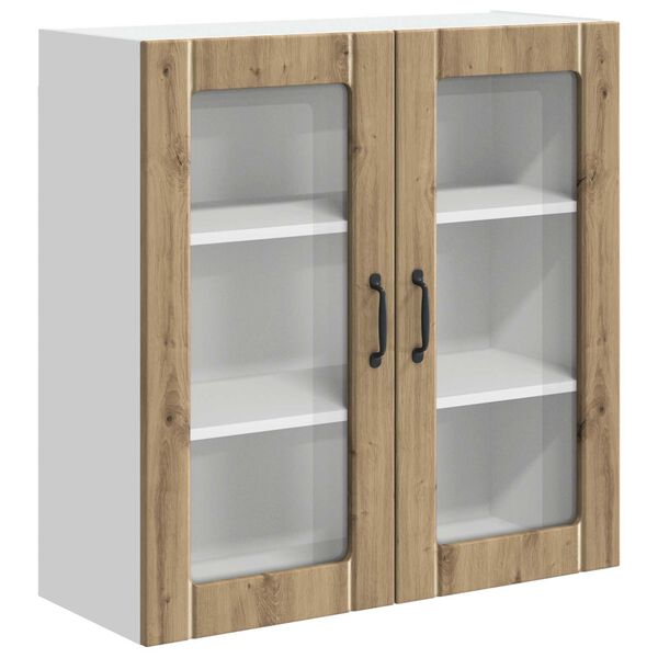 vidaXL Armoire de cuisine Ch&ecirc;ne artisanal 80 x 31 x 80 cm