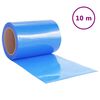 vidaXL Rideau de porte bleu 300 mmx2,6 mm 10 m PVC