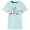 T-shirt pour enfants menthe claire 104