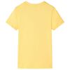 T-shirt pour enfants ocre clair 128