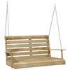 vidaXL Balancelle 110 cm Bois de pin impr&eacute;gn&eacute;