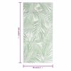 vidaXL Tapis d'ext&eacute;rieur ARAKIL Vert 80x150 cm PP