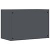 vidaXL Armoire murale pour garage Anthracite 80 x 40 x 53 cm