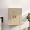 vidaXL Armoire murale ch&ecirc;ne sonoma 69,5x32,5x90 cm bois ing&eacute;nierie