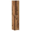 vidaXL Armoire de rangement 3 pcs Bois ancien 30 x 42,5 x 225 cm