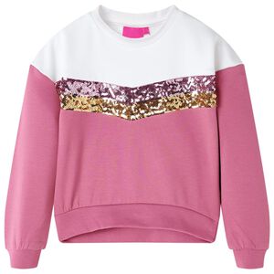 Sweatshirt pour enfants framboise 92