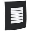 vidaXL Applique Murale Extérieure Noir 23.5 x 9 x 26 cm