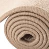 vidaXL Tapis de lit Shaggy Poils longs 3 pcs Beige