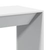 vidaXL Table de bar blanc 51x50x103,5 cm bois d'ing&eacute;nierie