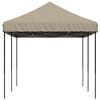 vidaXL Tente de f&ecirc;te Taupe 292 x 580 x 315 cm Tissu Oxford