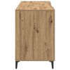 vidaXL Bureau Ch&ecirc;ne artisan 140 x 50 x 75 cm Bois d'ing&eacute;nierie