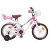 vidaXL V&eacute;lo pour Enfants 16 Pouces pour 4-6 ans Rose clair