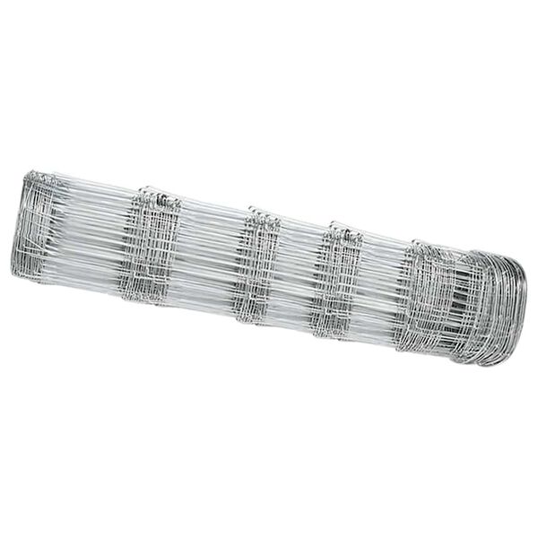 vidaXL Cl&ocirc;ture Sauvage Galvanis&eacute; &agrave; chaud 1000 x 80 x 0,18 cm Fer