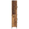 vidaXL Haut Armoire avec tiroir 2 pcs Bois ancien Bois d'ing&eacute;nierie