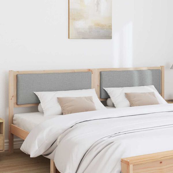 vidaXL T&ecirc;te de lit Autre Marron 200 cm Bois massif en pin