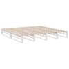 vidaXL Lit biblioth&egrave;que sans matelas blanc 180x200 cm bois pin massif