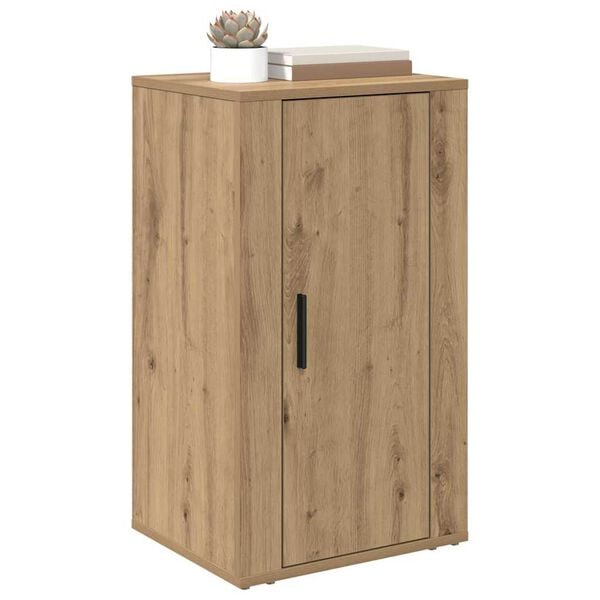 vidaXL Buffet Ch&ecirc;ne artisanal 40 x 33 x 70 cm Bois d'ing&eacute;nierie