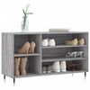vidaXL Armoire à chaussures Sonoma gris 102x36x60 cm Bois d'ingénierie