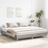 vidaXL Cadre de lit sans matelas sonoma gris 200x200 cm